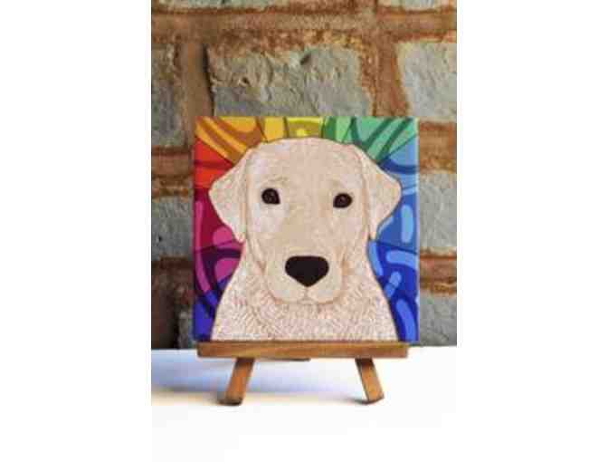 Sabyloo Pupart Yellow Labrador Retriever Gift Bag