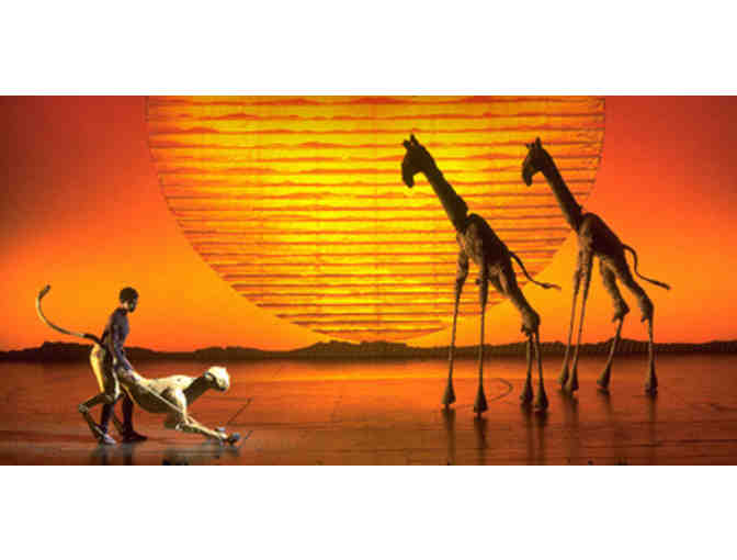 Two Tickets to the LION KING on Broadway for Friday, August 9th at 2pm