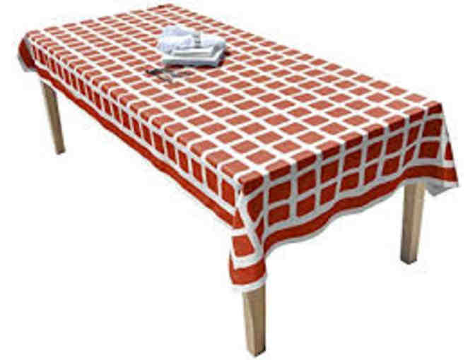 BottleCloth Eco-Chic 'Koi Orange' Tablecloth