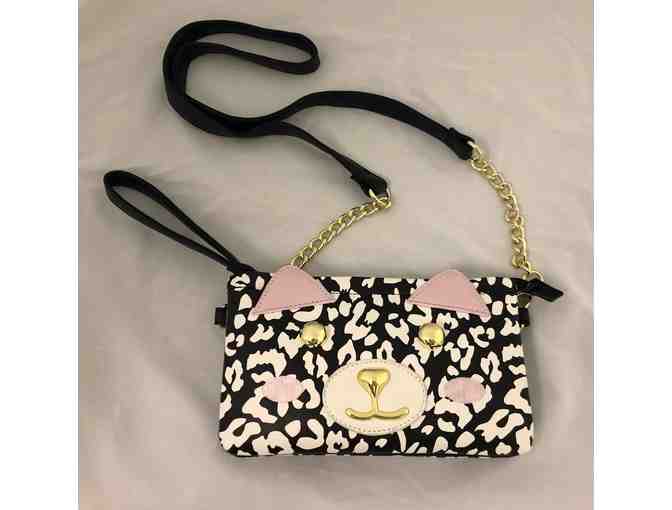 Luv Betsey Johnson Cat Clutch Crossbody