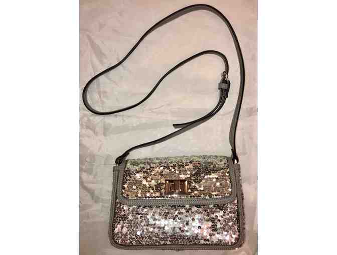 Steve Madden Silver Sequin Purse / Crossbody