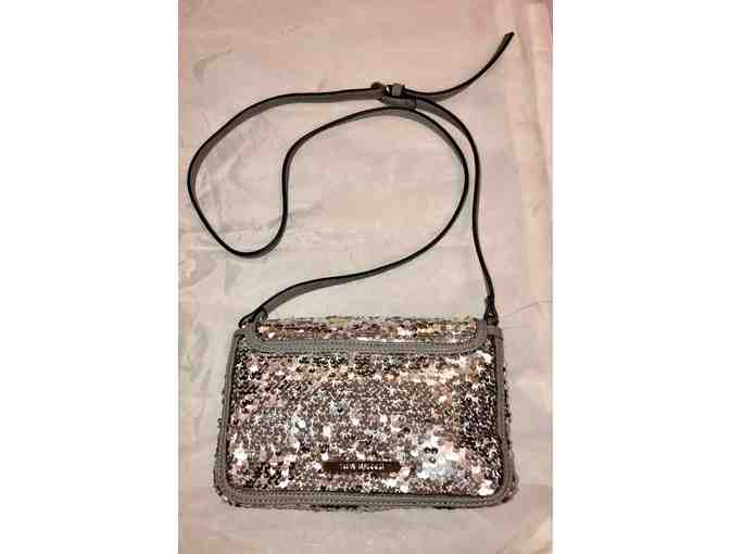 Steve Madden Silver Sequin Purse / Crossbody