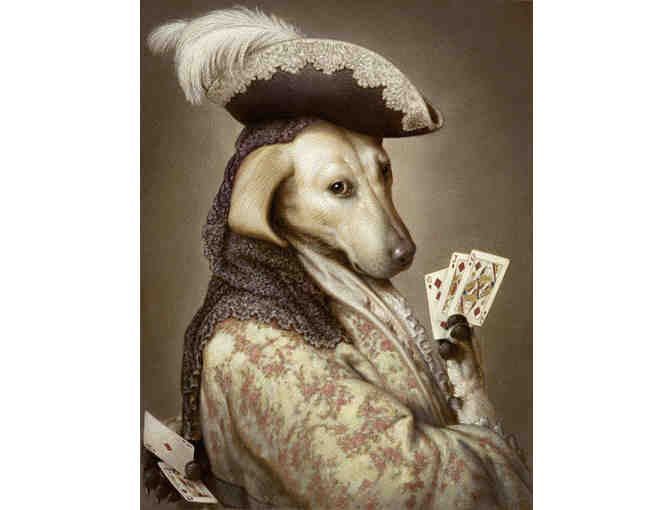 Pokerdog Retriever Framed Print (Pick up Only at TSE)