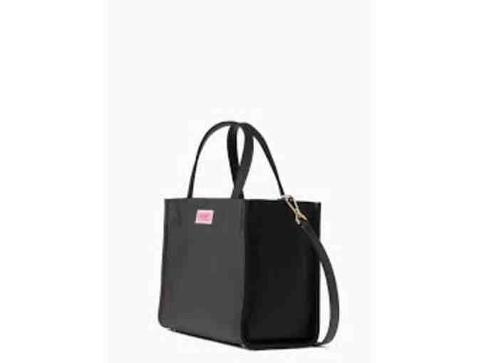 Kate Spade 'Sam' Nylon Medium Satchel in Black