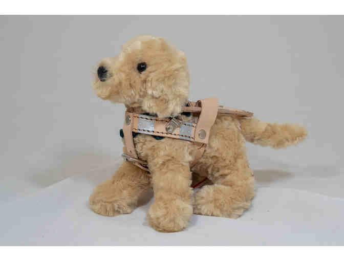 Small Golden Retriever Plush in Harness