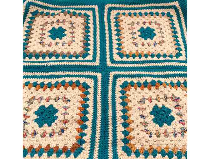 Handmade Crocheted Lap Blanket