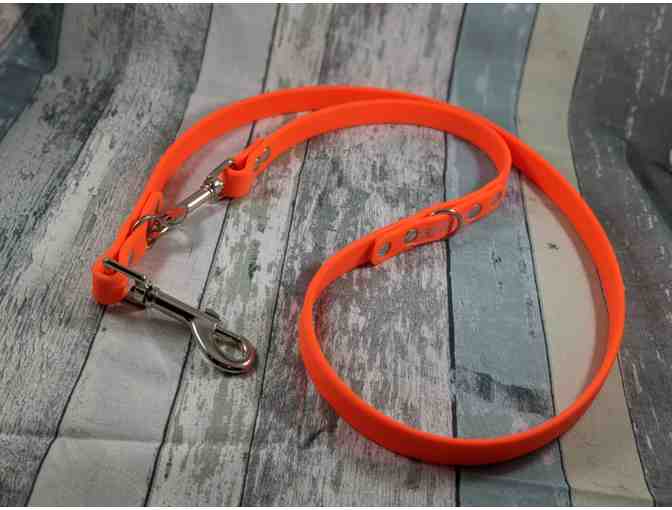 Orange Biothane Leash - TSE GRADUATES ONLY