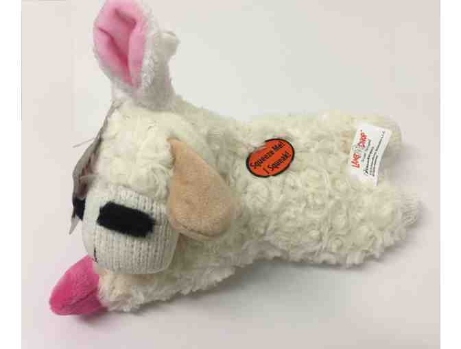 Lamb Chop Bunny Squeaker Toy