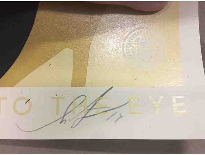 Invisible to the Eye, 2017 - Shepard Fairey Signed Print