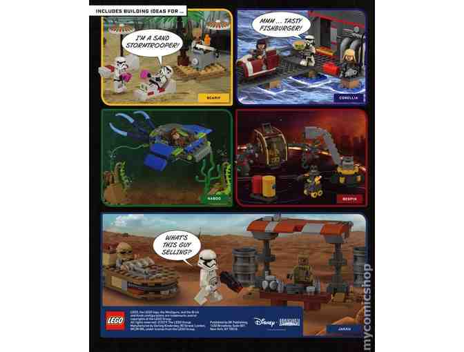 Lego Star Wars Build Your Own Adventure with Bespin Guard's Cloud Car Model and Figurine