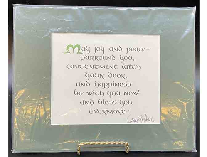 Irish Blessings Collection of 3 Packs of note Cards + 2 Prints