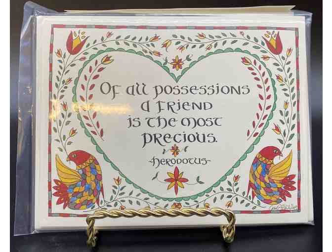 Irish Blessings Collection of 3 Packs of note Cards + 2 Prints