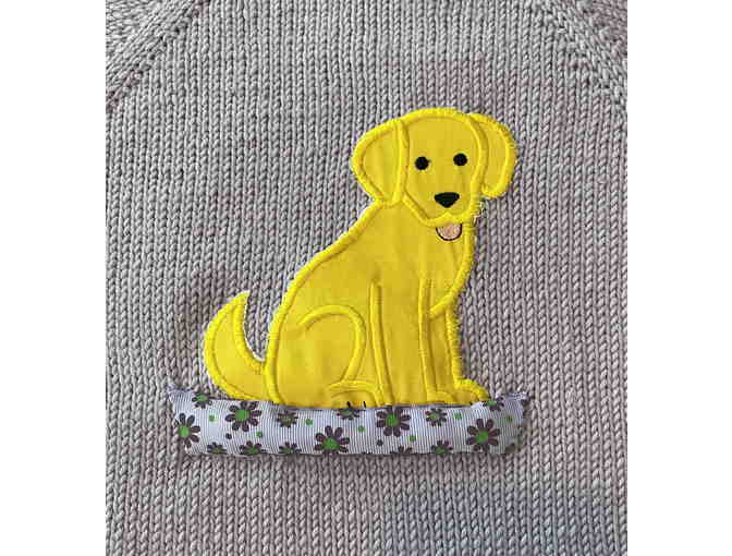 Hand Knit Girl's Sweater size 4T