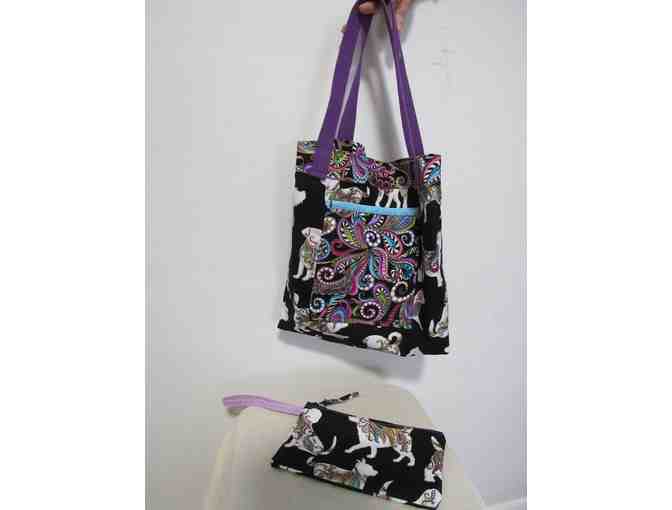 Paisley Dog Shoulder Bag