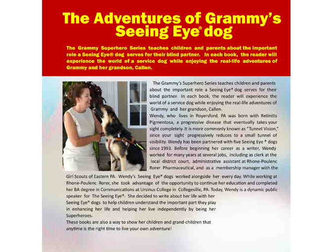 Braille & Paperback Copies of Feather Visits Puppy Training Book