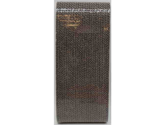 Small Upcycled Tote Bag Made From Cat Food Bag, Cat Scratcher and Collar