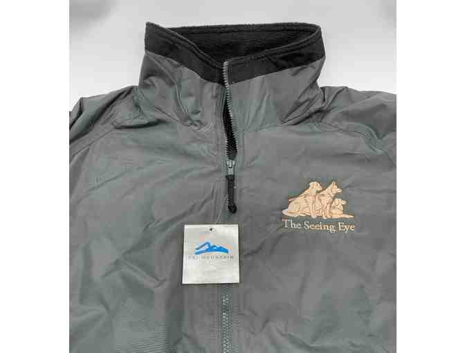 'We Are New Jersey' Men's XL Jacket Embroidered with the NJ State and 3 Seeing Eye Dogs