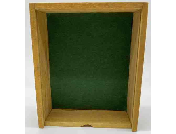 Hand-Painted Wooden Box With German Shepherd