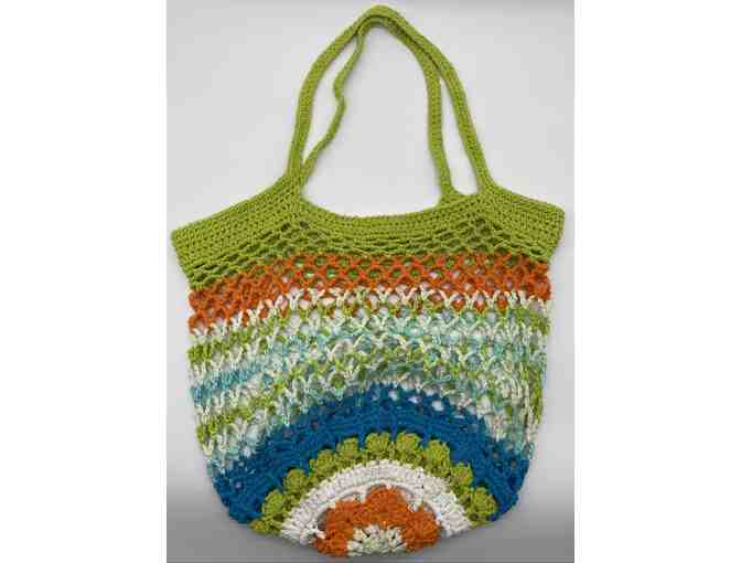 2 Hand-Knitted Market Bags