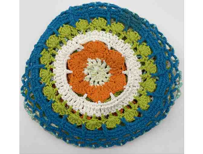 2 Hand-Knitted Market Bags