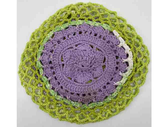 2 Hand-Knitted Market Bags