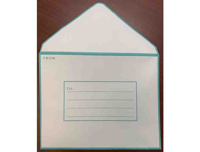 Le Petite Press Graphique Set of 15 Flat Note Cards and Envelopes with Black Labs