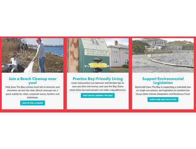 Save The Bay Gift Bag - Includes Family Membership, T-Shirt, Plush Seal and More!