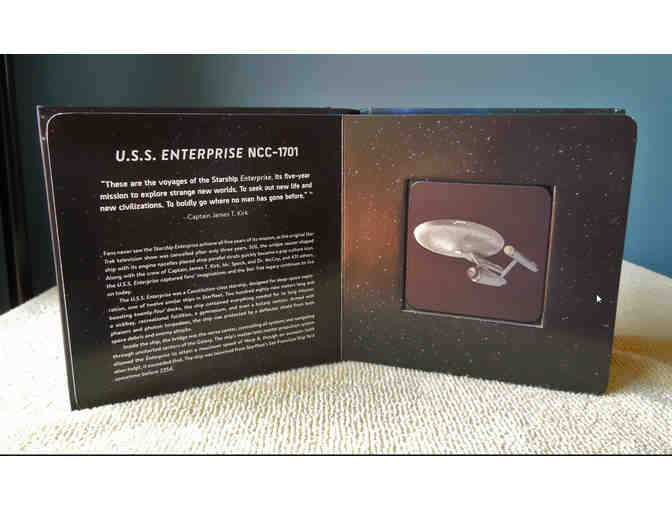 Star Trek Starships Coaster Book - Set of 6 Collectible Coasters