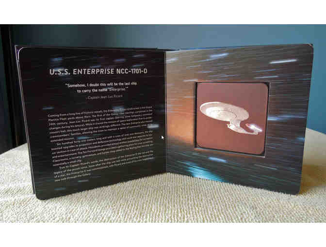 Star Trek Starships Coaster Book - Set of 6 Collectible Coasters