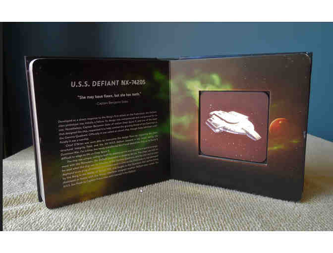 Star Trek Starships Coaster Book - Set of 6 Collectible Coasters