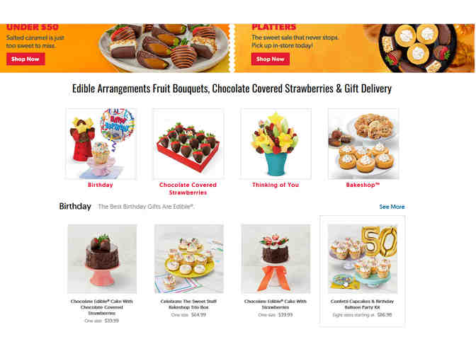 $50 Gift Card from Edible Arrangements (Providence, Warren, Smithfield, So Attleboro)