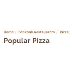 Popular Pizza