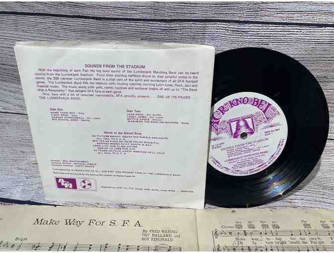 Vintage SFA Record & Sheet Music