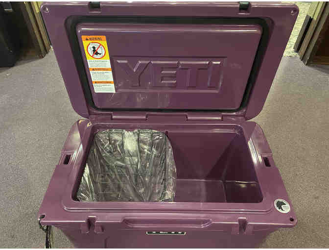 45 Quart Yeti Tundra Cooler in Nordic Purple with SFA Logo - Photo 3