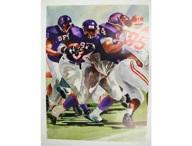 Limited Edition SFA Football Prints by Jim Snyder