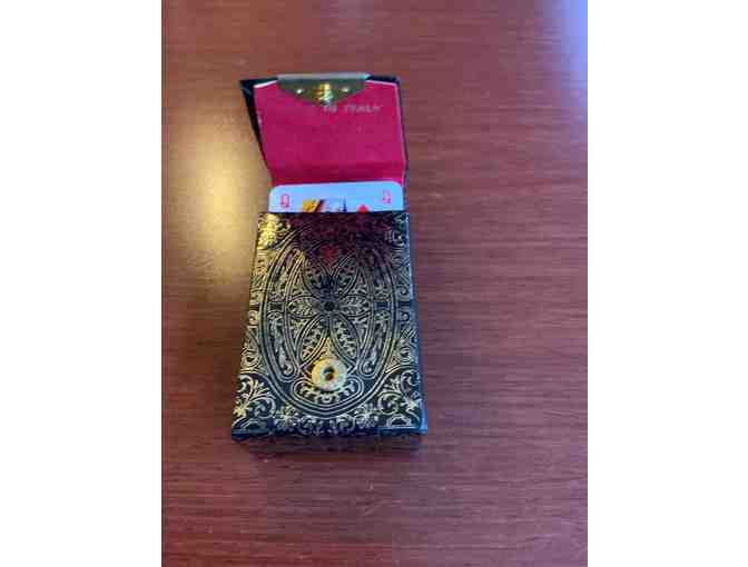 Italian Miniature Playing Cards in Attractive Case