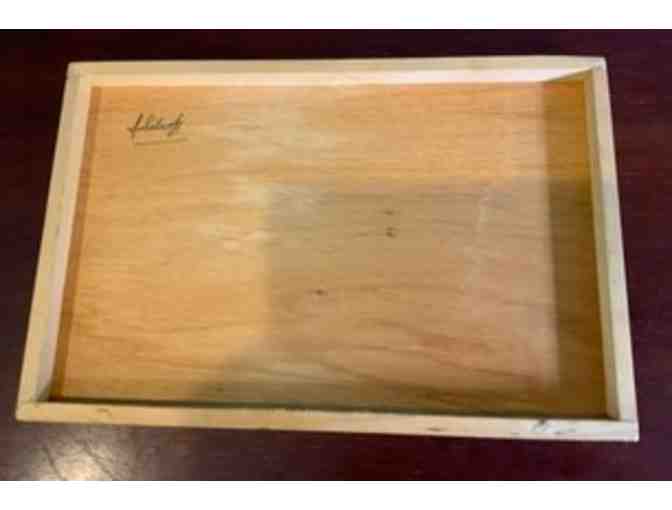 Mexican Huichol Gorman Influenced Yarn Painting by Juan Silva