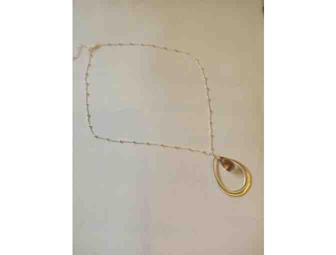 Philippa Robert's Lilac Ametrine and Sterling Silver Necklace