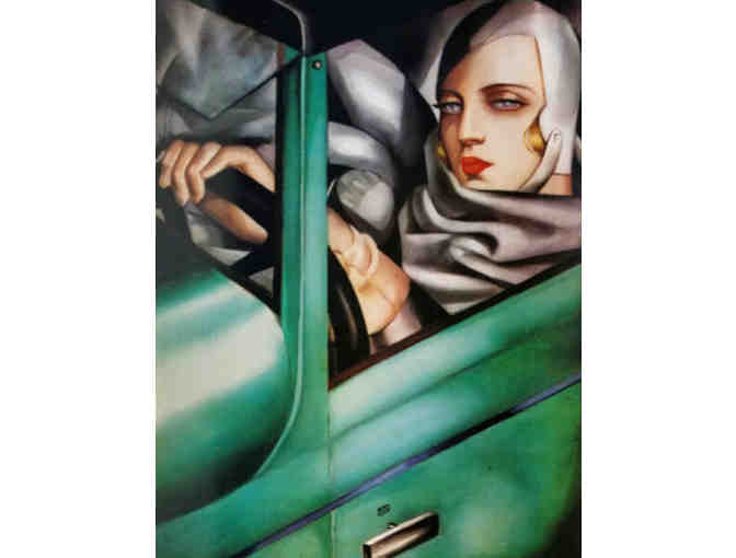 Tamara De Lempiska Coffee Cup, Compact Mirror. and Art Postcard