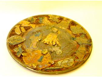 Class Project SF - Decorated Ceramic Plate & Bowl by Artists in 1W