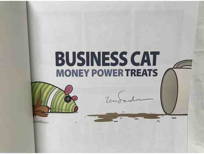 Autographed- 'Business Cat' by Tom Fonder