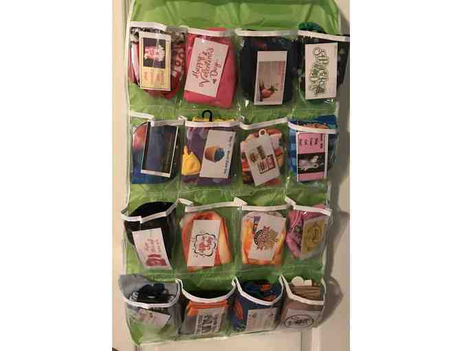 There's FUN afoot!  - Year of Holidays in Socks! 16 Pair!