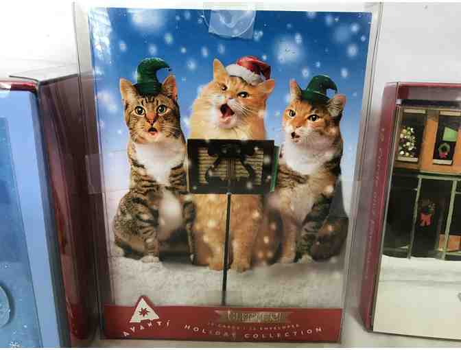 Lot of Three Boxes of Christmas Cards
