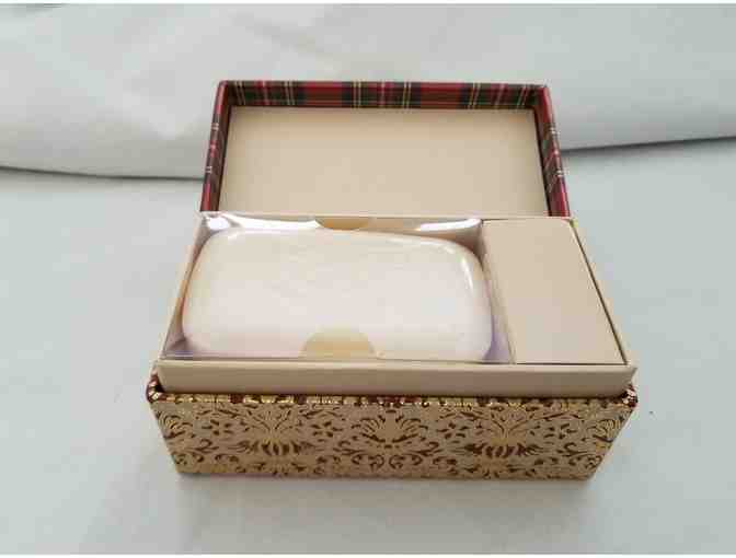 Cranberry Soap Bar in a Musical Box