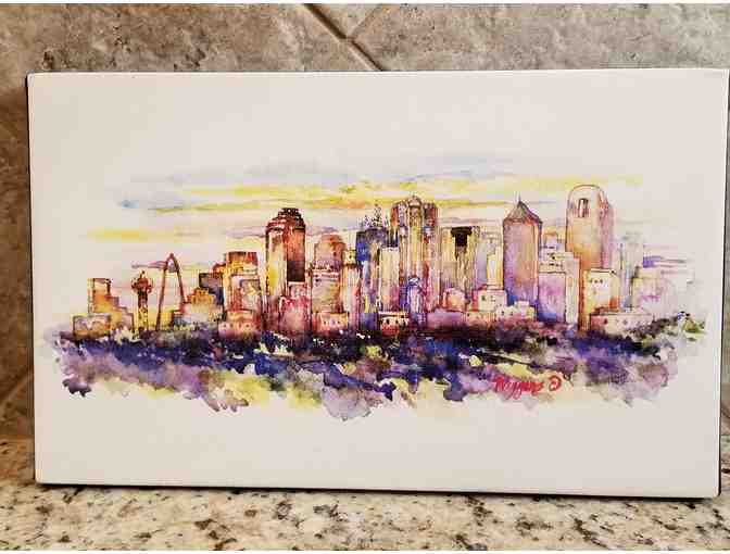 Dallas City Skyline