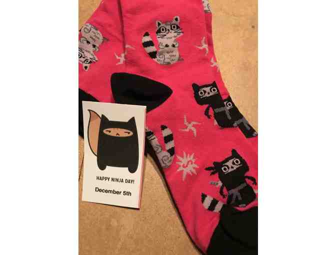 There's Fun Afoot!  A year of holidays in socks!  9 Pair!