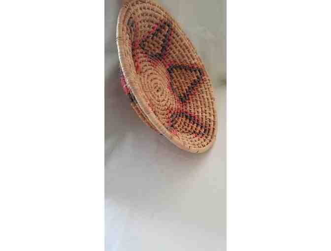 Woven Multi Color Basket