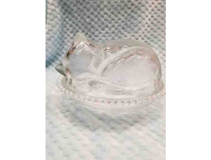 Two Cat Themed Trinket Boxes- Pre Owned