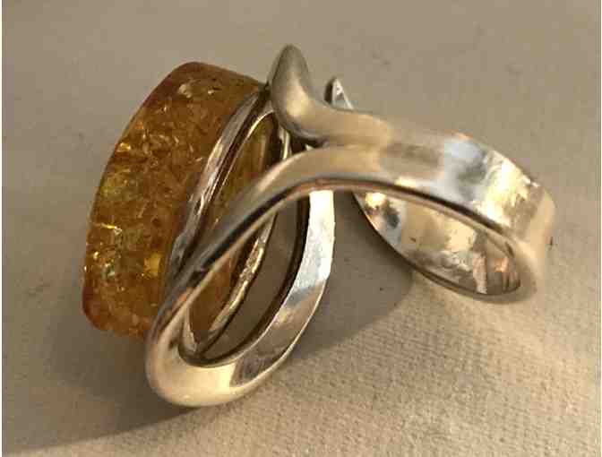 Amber Yellow Ring
