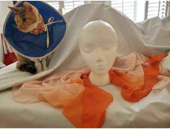 Peach/Orange Lightweight Scarf